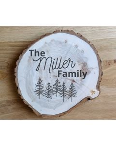 Tree Round Sign