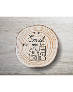 Barn Coasters Set