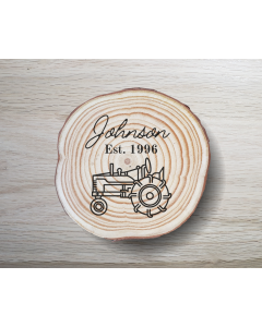 Tractor Coaster Set