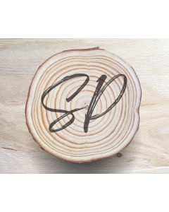 Decorative Monogram Coaster Set