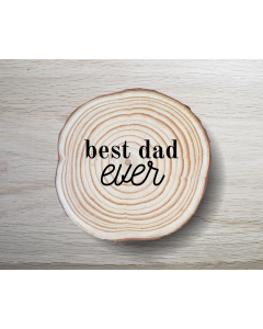 Best Dad Ever Coaster Set