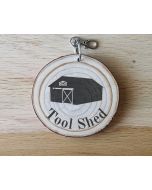 Barn and Tool Keychain