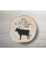 Farm Cow Coaster Set