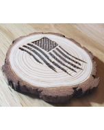 American Flag Coaster Set