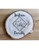 Square Cabin Round Sign