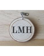 Monogram Bold Keychain