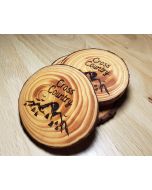 Mountain with Trees Coaster Set