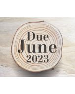 Bold Baby Announcement Coaster Set