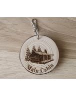 Cabin Keychain