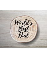 World's Best Dad Coaster Set